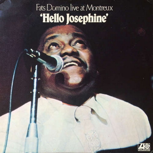 Fats Domino Live At Montreux Hello Josephine 1974 Warner Atlantic 12" LP