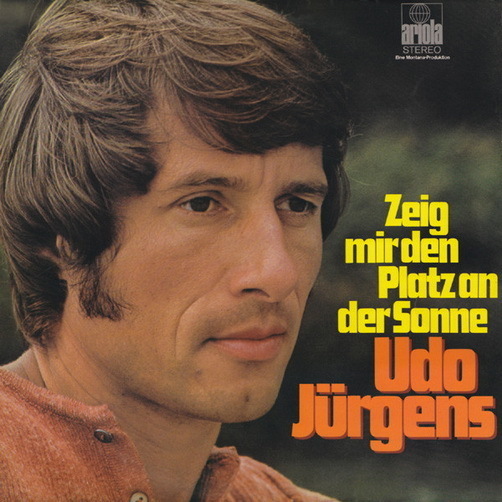 Udo Jürgens Zeig mir den Platz an der Sonne 1971 Ariola 12" LP