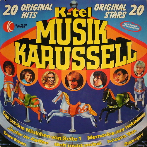 K-TEL Musik Karussell (Monica Morell, Peggy March, Francois Hardy) 12" 1976