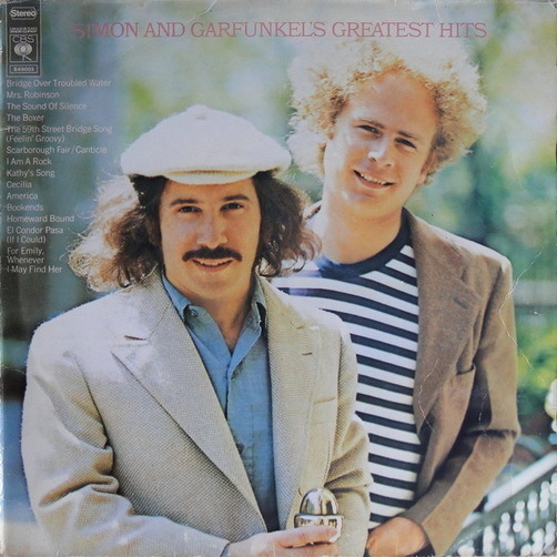 Simon & Garfunkel Greatest Hits (Mrs. Robinson, The Boxer) 12" LP CBS 1972