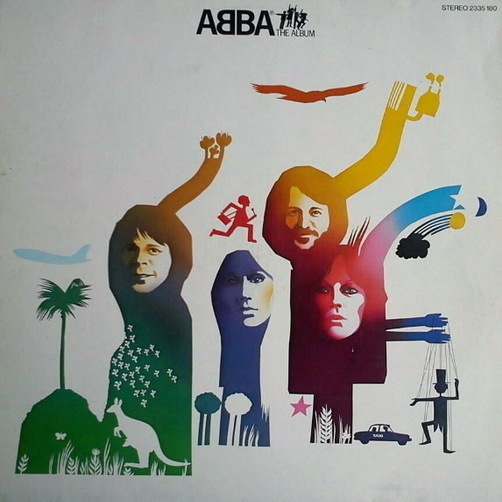 ABBA The Album (Eagle, The Name Of The Game) 1977 Polydor 12" LP