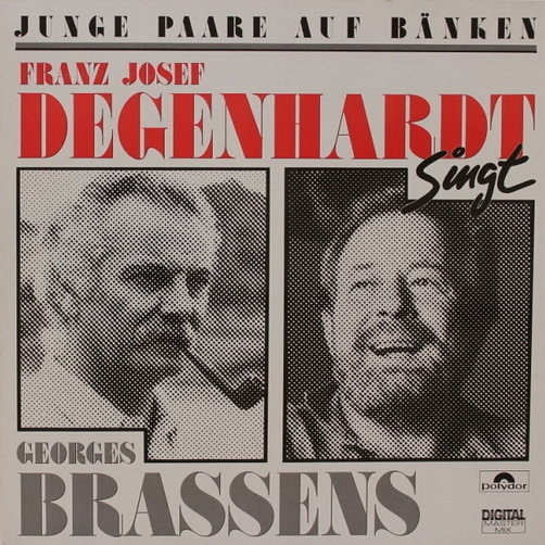 Franz Josef Degenhardt singt Georges Brasseur Junge Paare auf Bänken 12" (NM)