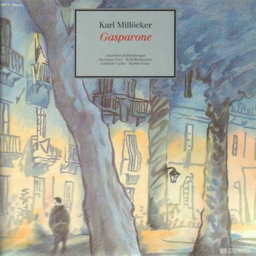 Karl Millöcker Gasparone (Gabriele Fuchs) 1988 EMI 12" LP (Near Mint)