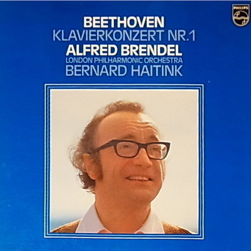 Beethoven Klavierkonzert Nr. 1 Alfred Brendel Bernard Haitink 12" Philips (NM)