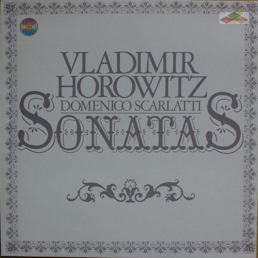 Vladimir Horowitz Domenico Scarlatti Sonatas 12" LP CBS Master Works (NM)