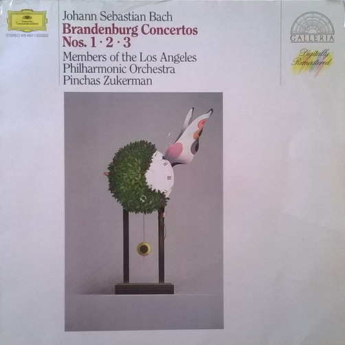 Johann Sebastian Bach Brandenburgische Konzerte Nr. 1, 2, 3, DGG 12" LP Galleria (OVP)