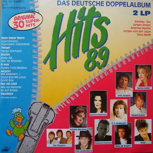 Hits `89 Das Deutsche Doppel Album (Roland Kaiser, Udo Jürgens) 12"Ariola