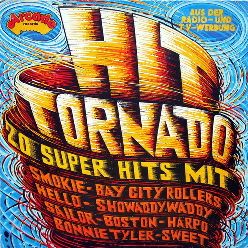 Hit Tornado 20 Super Hits (Hello, Harpo, Bay City Roller, Sweet) 12" Arcade