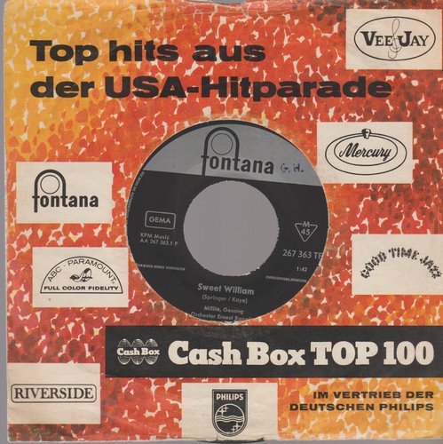 Millie Sweet William * Oh Henry 1964 Fontana 7" Single