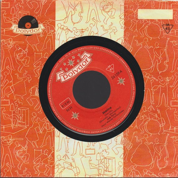 Jack Terry Marina * Sei mein, little Mary 1959 Polydor 7" Single