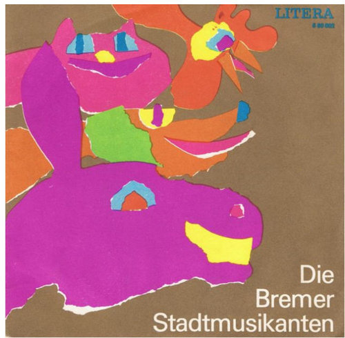 Brüder Grimm Die Bremer Stadtmusikanten 1975 VEB Litera 7" Single