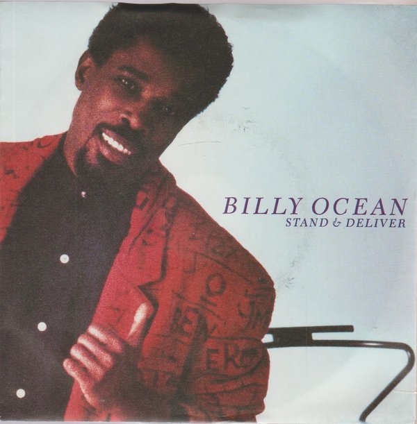 Billy Ocean Stand & Deliver * Pleasure 1988 Jive 7" Single