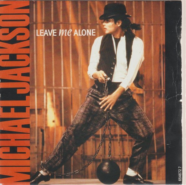 Michael Jackson Leave Me Alone * Human Nature 1989 CBS Epic MJJ 7"