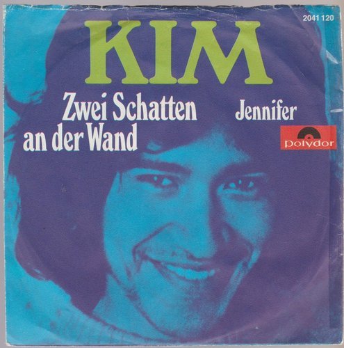 Kim Zwei Schatten an der Wand * Jennifer 1971 Polydor 7" Single