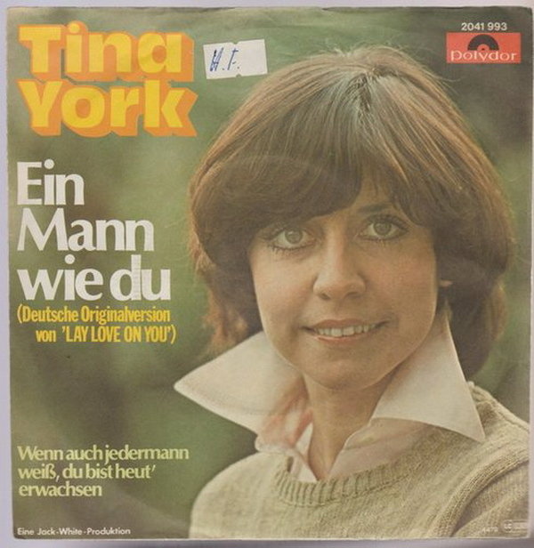 Tina York Ein Mann wie Du (Coverversion) 1978 Polydor 7" Single