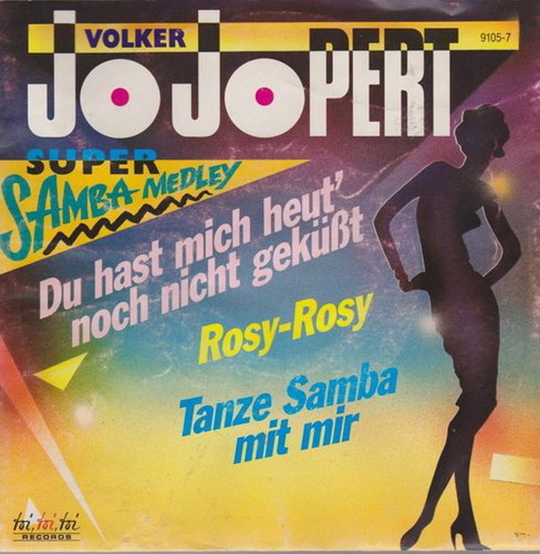Volker Jo-Jopert Samba Medley * Sound Express Homeless 1991 Toi Toi 7"