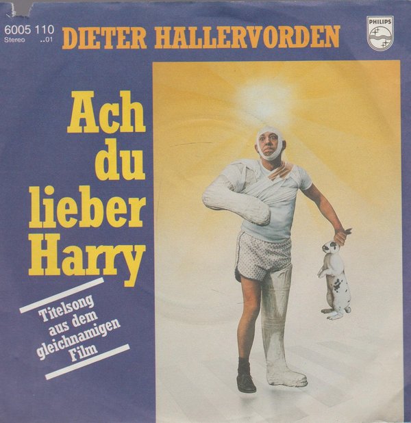 Dieter Hallervorden Ach Du lieber Harry * Nix geht über Krimis 1981 7"