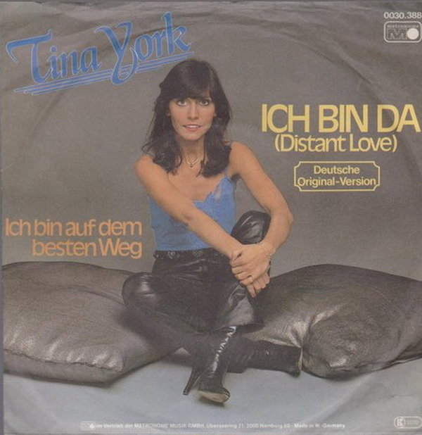 Tina York Ich bin da (Coverversion) * Ich bin auf den besten Weg 1981 7"