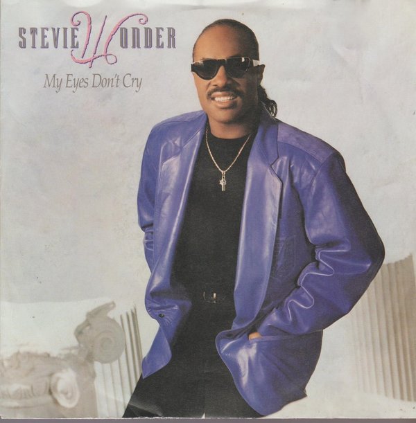 Stevie Wonder My Eyes Don`t Cry (Vocal & Instrumental) 1988 Motown 7"