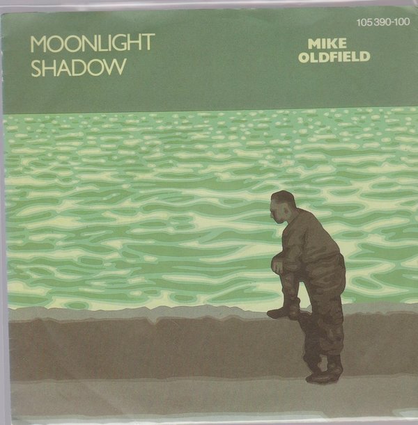 7" Mike Oldfield Moonlight Shadow / Rite Of Man 80`s Virgin 105 390