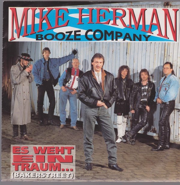 7" Mike Herman Booze Company Es weht ein Traum (Coverversion) 80`s Koch