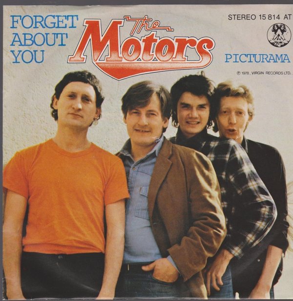 7" The Motors Forget About You / Picturama 70`s Rock Virgin Records