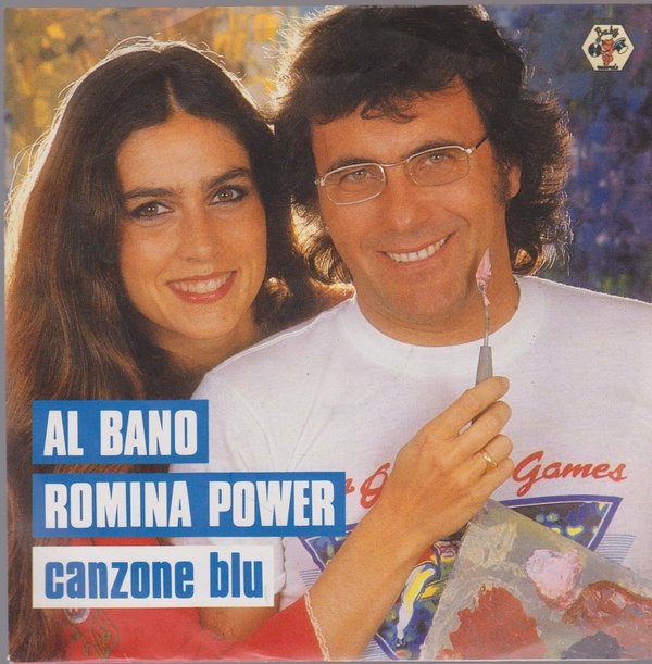 7" Al Bano & Romina Power Canzone Blu / Grazie 80`s Ariola Baby