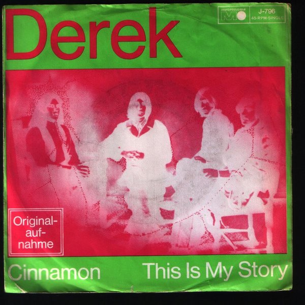 7" Derek Cinnamon / This Is My Story 60`s Metronome J 796