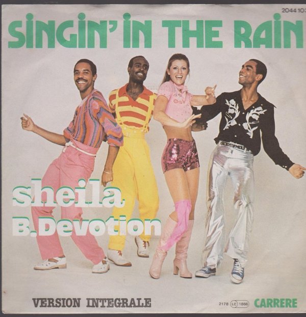 7" Sheila B. Devotion Singin`In The Rain / Version Integrale 70`s Carrere