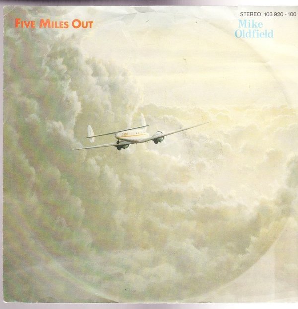 7" Mike Oldfield Five Miles Out / Live Punkadiddle 80`s Virgin
