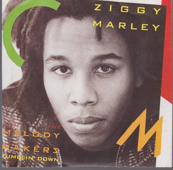 7" Ziggy Marley And The Melody Makers Tumblin`Down 80`s Virgin (Reggae)