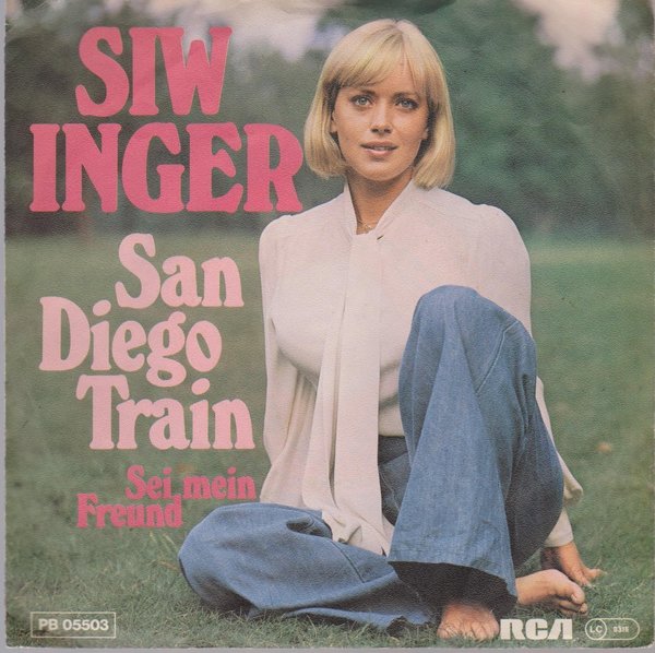 7" Siw Inger San Diego Train / Sei mein Freund 70`s RCA