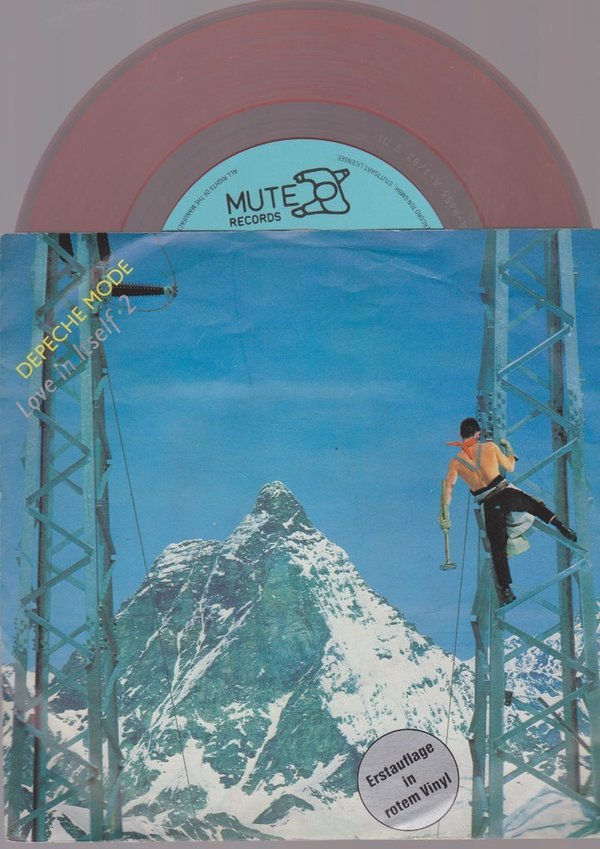 7" Depeche Mode Love In Itself-2 / Fools 80`s Mute (Rotes Vinyl) Red Vinyl 111.814