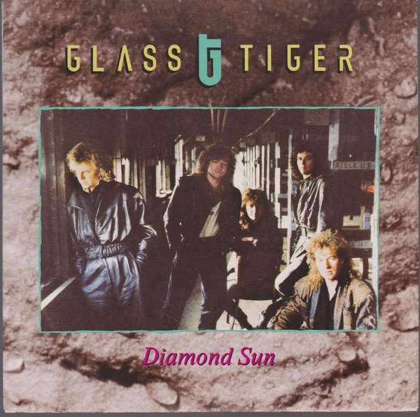 7" Vinyl Single Glass Tiger Diamond Sun / Suffer In Silence 80`s EMI Capitol (NM)