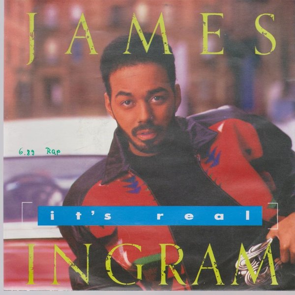 7" James Ingram It`s Real / Arent`s You Tired 80`s Warner Bros