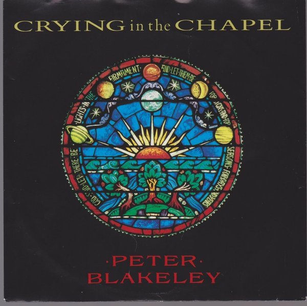 7" Peter Blakeley Crying In The Chapel / Catherina 80`s EMI Capitol