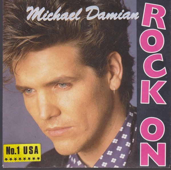 7" Michael Damian Rock On / Where Is She 80`s Intercord Cypress