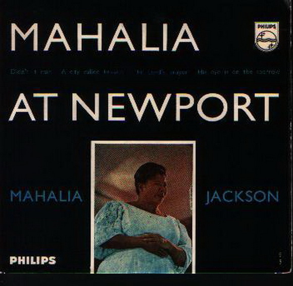 7" EP Mahalia Jackson Mahalia At Newport 60`s Philips 429 823 BE