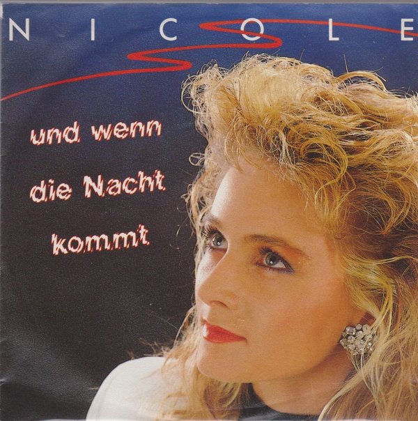 7" Vinyl Single Nicole Und wenn die Nacht kommt / Allein 80`s Jupiter