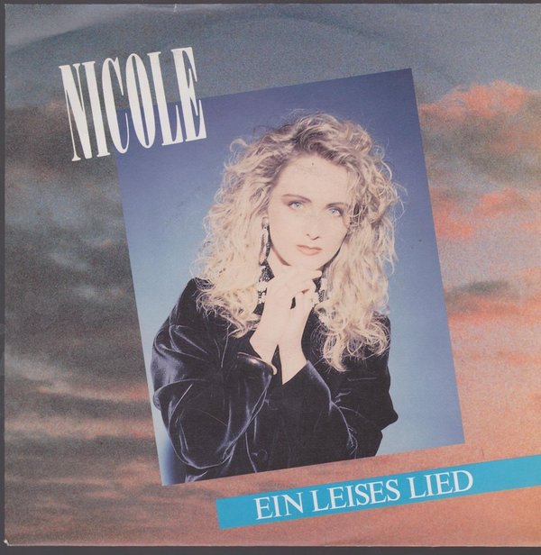 7" Nicole Ein leises Lied / Grenzenlos 90`s BMG Jupiter Records (Near Mint)