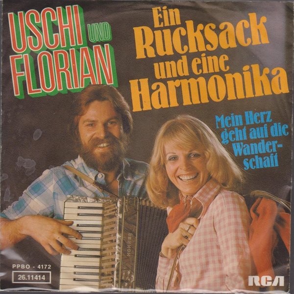 7" Uschi und Florian Ein Rucksack und eine Harmonika 70`s RCA