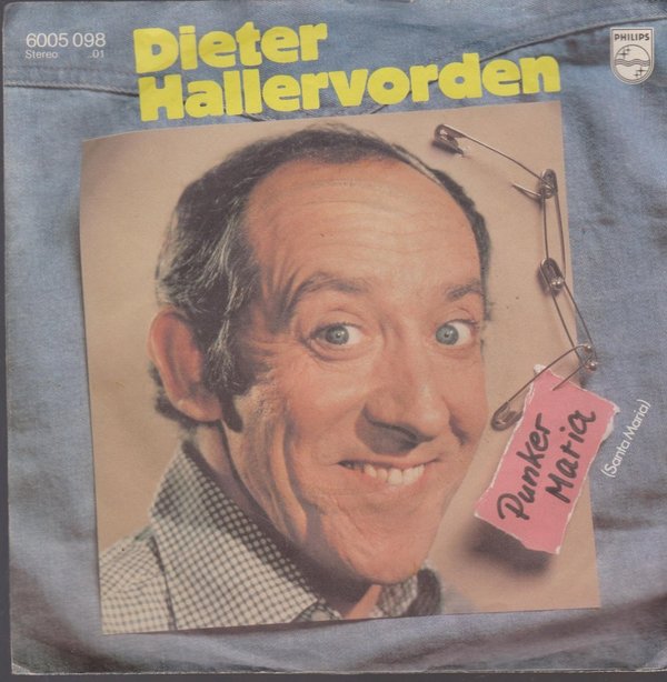 7" Dieter Hallervorden Punker Maria (Coverversion / Mausi (Coverversion) 80`s