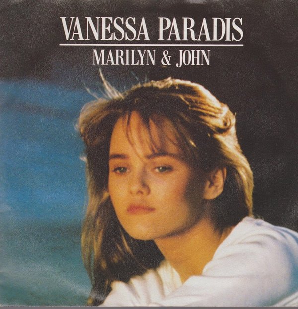 7" Vanessa Paradis Marilyn & John (Französische & Englische Version) 80`s