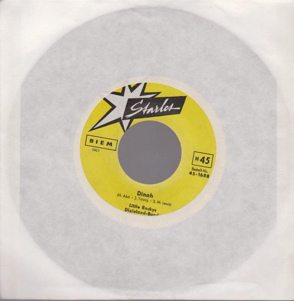 7" Little Rockys Dixieland-Band Dinah / Wildcat Blues 60`s Starlet Records 1688