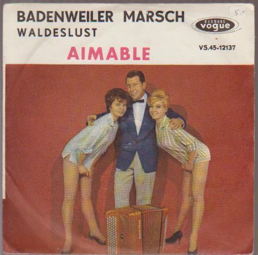 7" Aimable Bodenweiler Marsch / Waldeslust 60`s Vogue VS.45-12 137