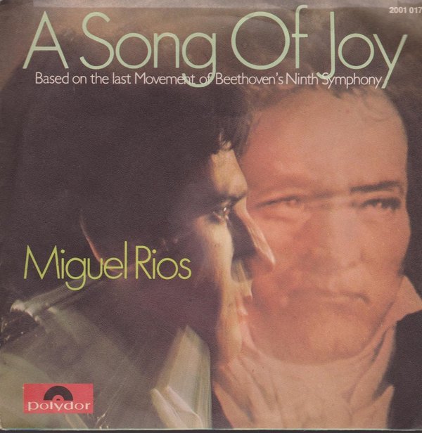 7" Miguel Rios A Song Of Joy / No Sabes Como Sufri 70`s Polydor (mattes Label)