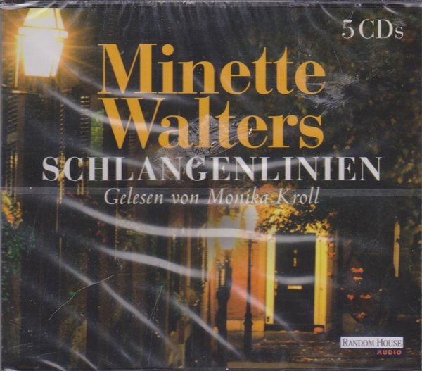 CD Hörbuch Minette Walters Schlangenlinien 5 CD`s Random House 2001 (OVP)