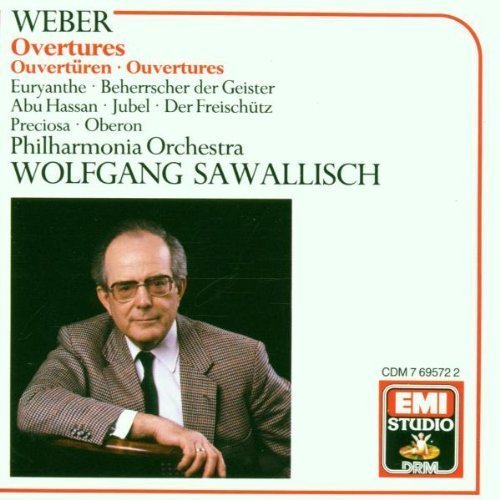 CD Album Weber Overtüren Wolfgang Sawallisch Philharmonia Orchestra