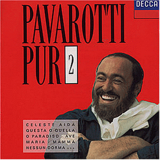 CD Album Pavarotti Pur 2 (Questa O Quella, Amor Ti Vieta) DECCA 80`s