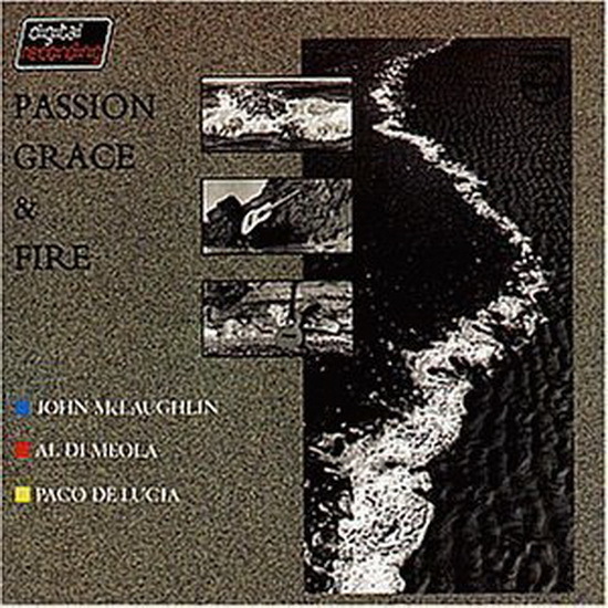 CD Album John McLaughlin, Al Di Meola, Paco De Luca Passion, Grace & Fire
